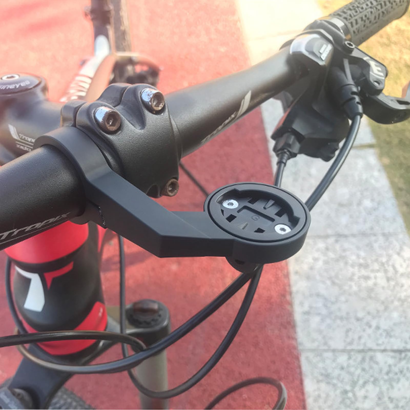 Supporto Manubrio Bici Per GPS E Computer - Nylon Per Diametro 31.8mm - Universale - Foto 9