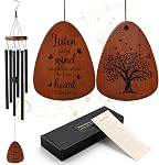 PRSTENLY 26 Chimes du vent commémoratif d'Inch pour la perte de l'amour, Chimes de vent cadeau de Sympathie pour la mort du père mère fils, fille, amis, sœur, deuil cadeau du souvenir en mémoire de l`amour