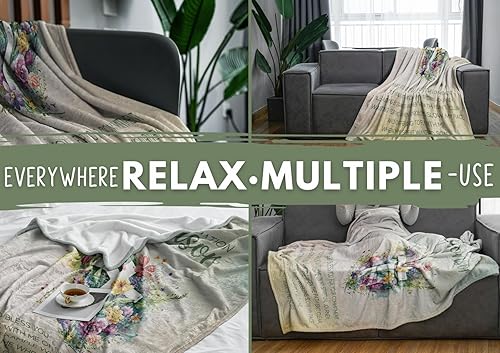 Miniatura 7 de Manta de regalo de patrocinador de confirmación para mujer, manta de franela de 50 x 65 pulgadas, regalos de cumpleaños para patrocinador de