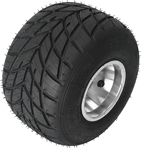 Miniatura 7 de Neumáticos de lluvia sin cámara de 11 x 7.10-5 11 x 7.10 x 5, neumático trasero Go Kart de 5 pulgadas Race 4 PR, neumático de goma de 3 pernos para
