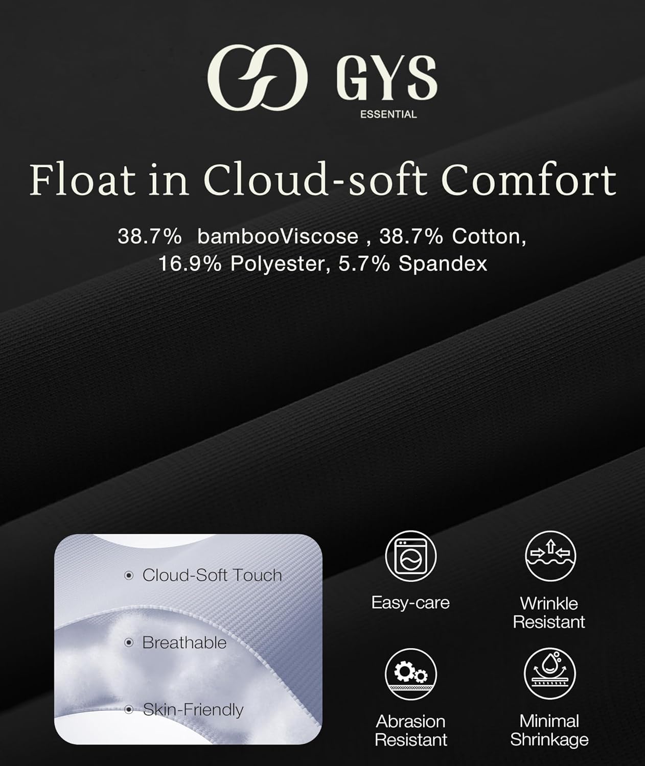 GYS Womens Sweatpants High Waisted Straight Leg Yoga Pants Open Bottom Sweatpants Cloud-Soft Breathable Stretchy Lounge Pants - Image 5