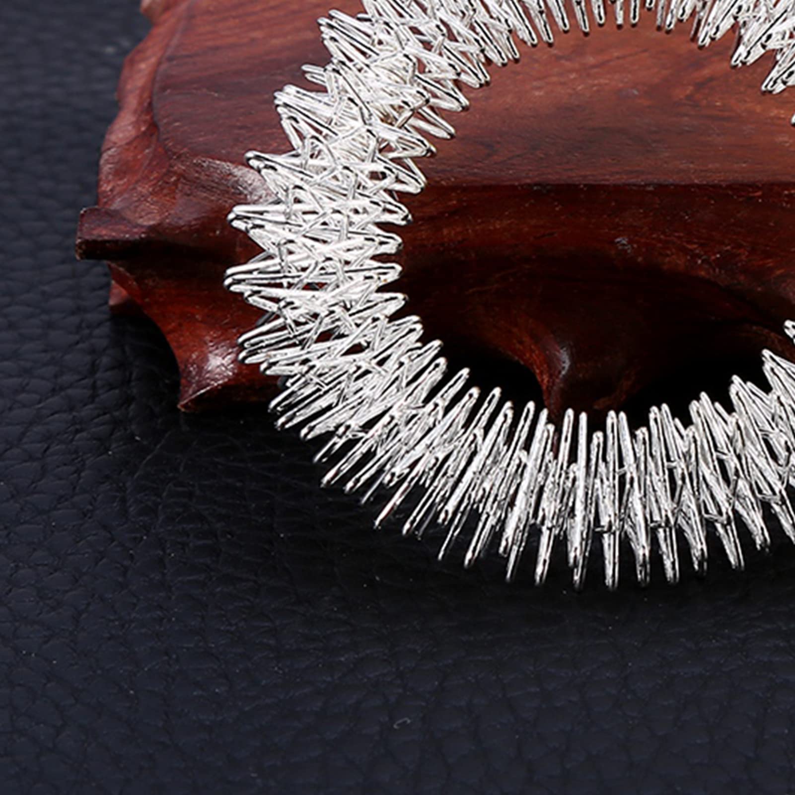 Acupuncture Bracelet Wrist Massager Stainless Steel Hand Massage Ring for Joint Fatigue Relief Elderly