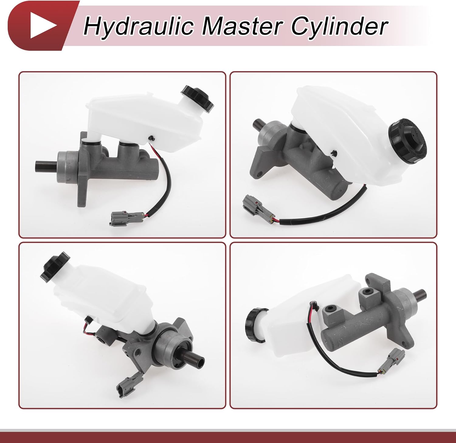 Brake Master Cylinder with Reservoir No.93744985 for Chevrolet Aveo 2009-2011 for Pontiac G3 2009-2010 Hydraulic Master Cylinder 1 Pc