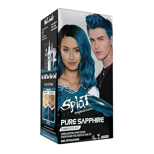 Miniatura 75 de Splat Rebellious Colors Kit para colorear el cabello, Berry Blast