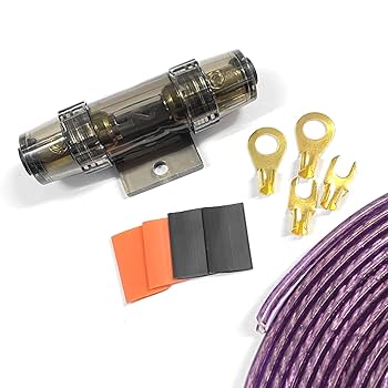 Amazon.co.jp: CGP 4ゲージ 配線キット 電源ケーブル4GA アース