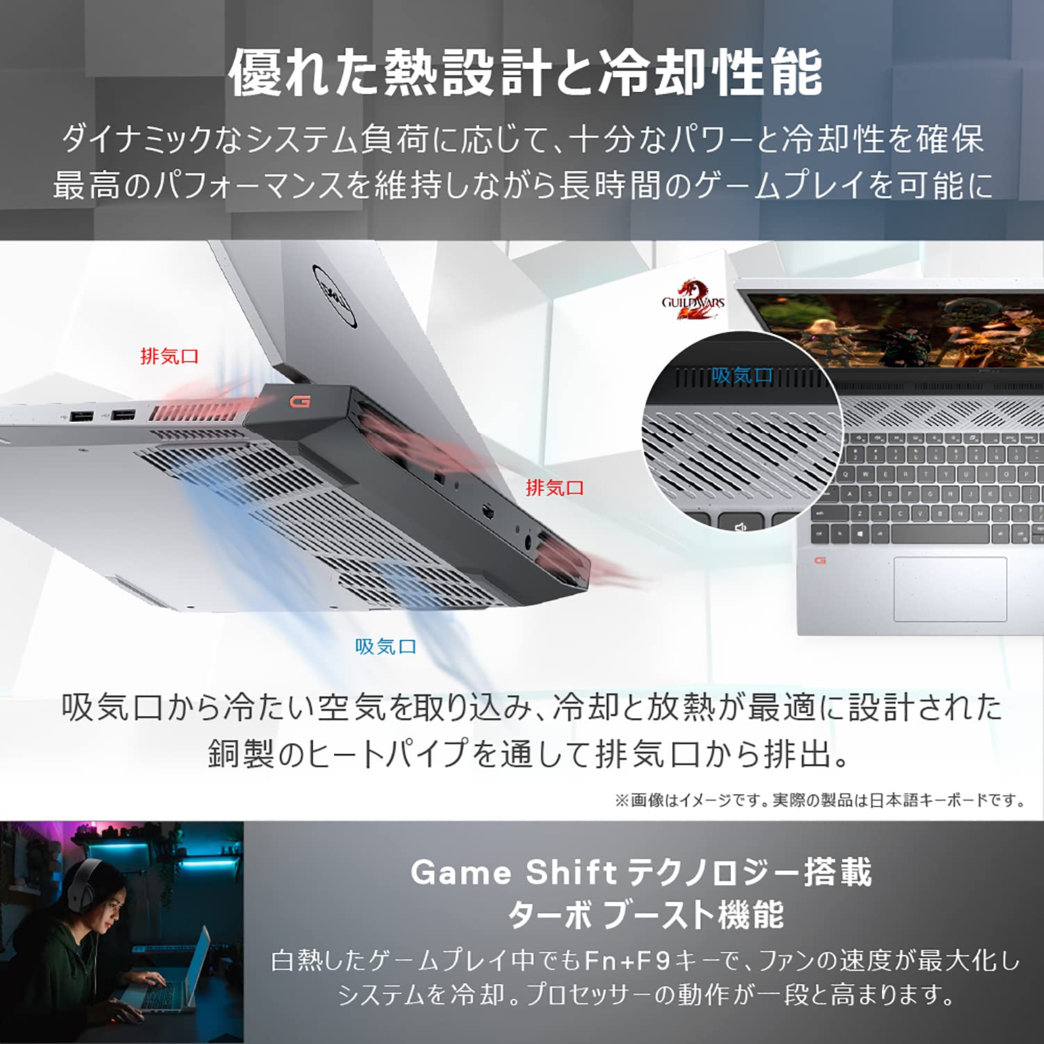 Amazon.co.jp: Dell G15 5511 ゲーミングノートパソコン NG9E5A-BWLPG