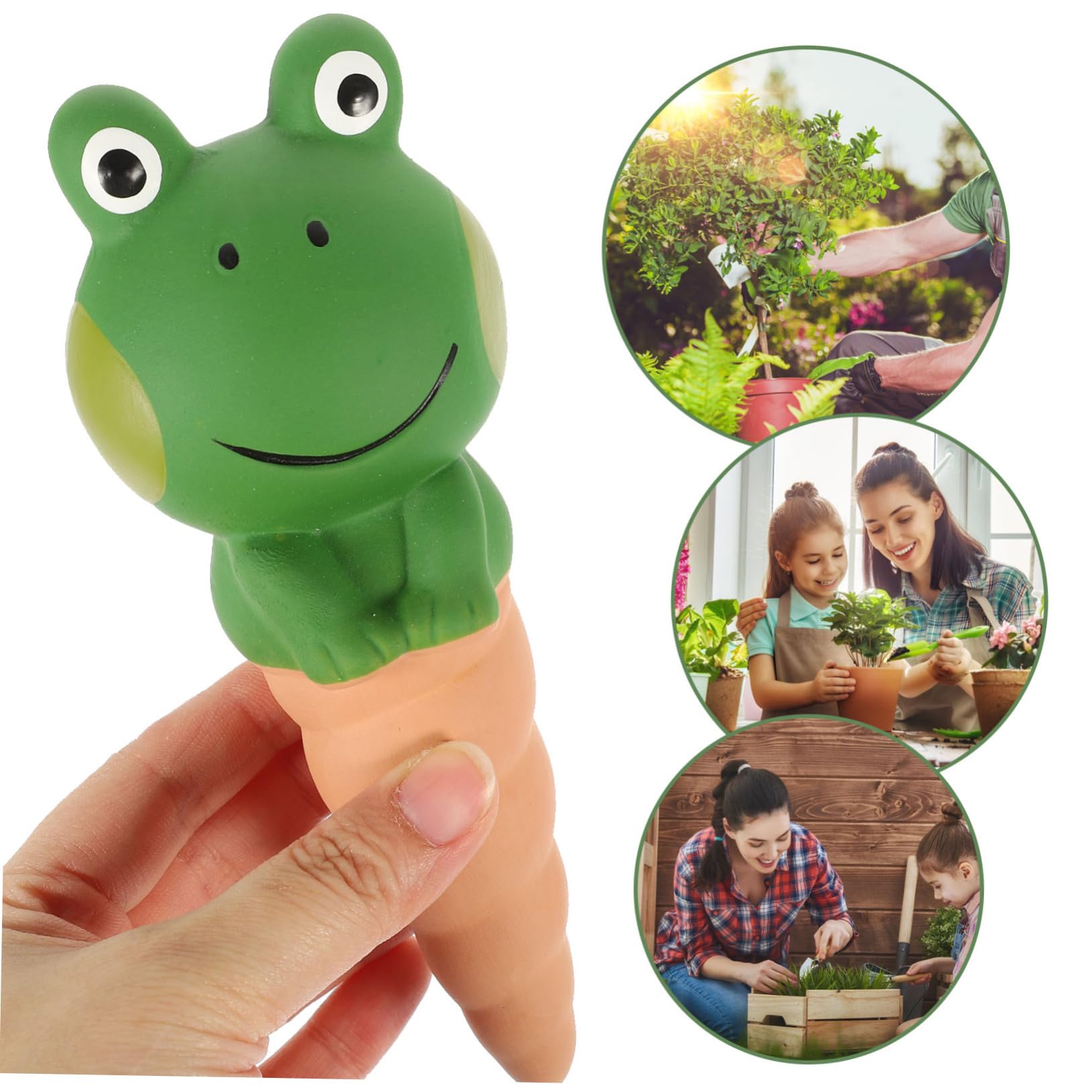 Gatuida 4pièces Lot de Globes Arrosage pour Plantes Forme De Grenouille Arroseurs Automatiques pour Plantes Intérieur Et Extérieur