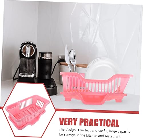 Miniatura 4 de HAKIDZEL 1 juego de estante de cocina plato de drenaje fregadero esponja soporte plato pequeño estante de secado de platos cubiertos de plástico