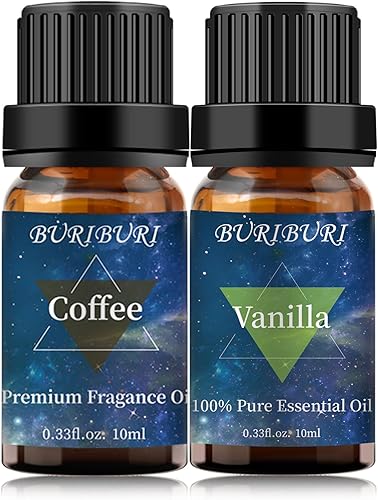 Miniatura 95 de BURIBURI Aceite esencial de rosa y jazmín, 2 piezas, 100% puro, juego de regalo de aceite esencial de rosa para aromaterapia, difusor, masaje