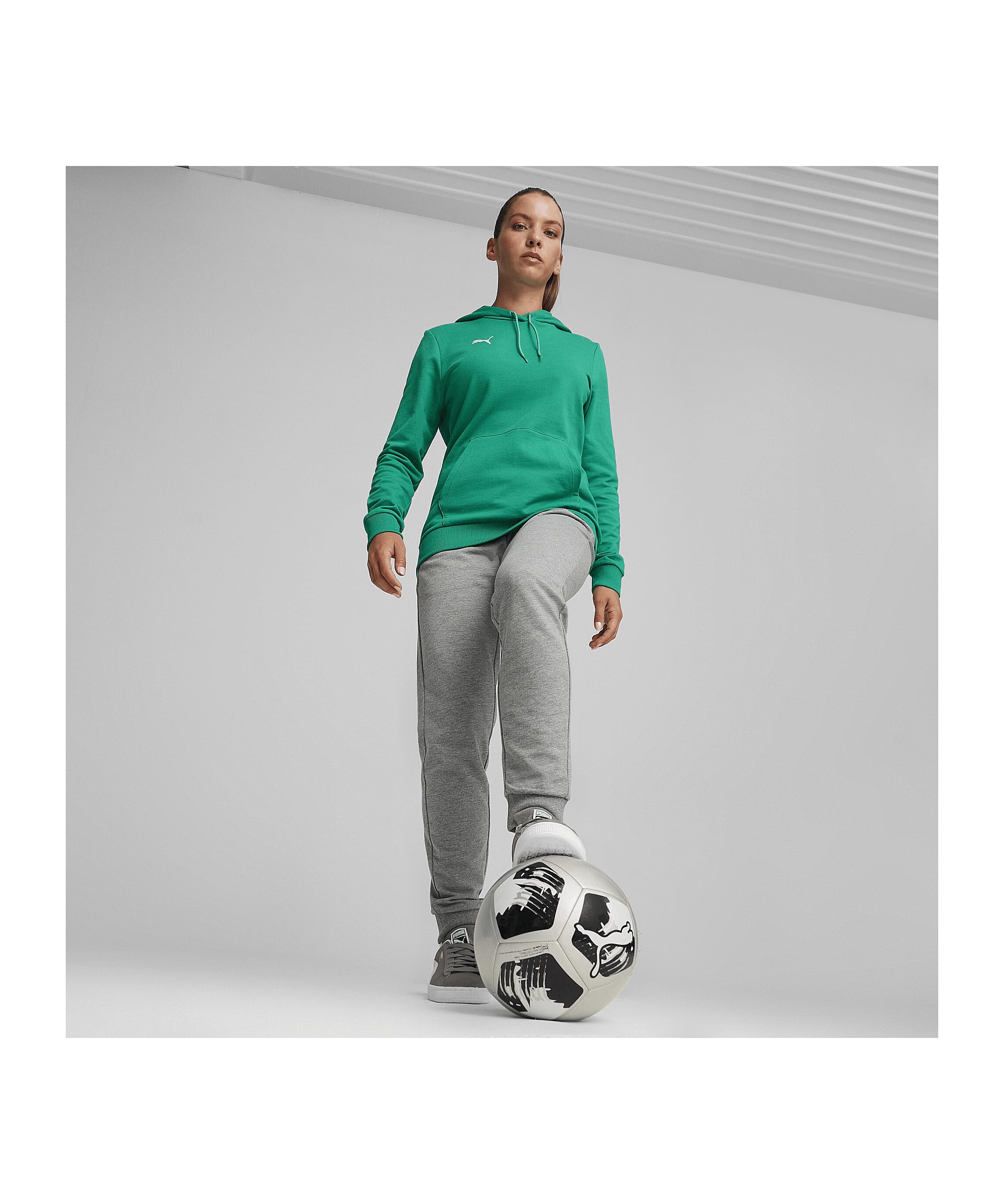 PUMA Pulower Kobiety Teamgoal Casuals Bluza z kapturem Wmn