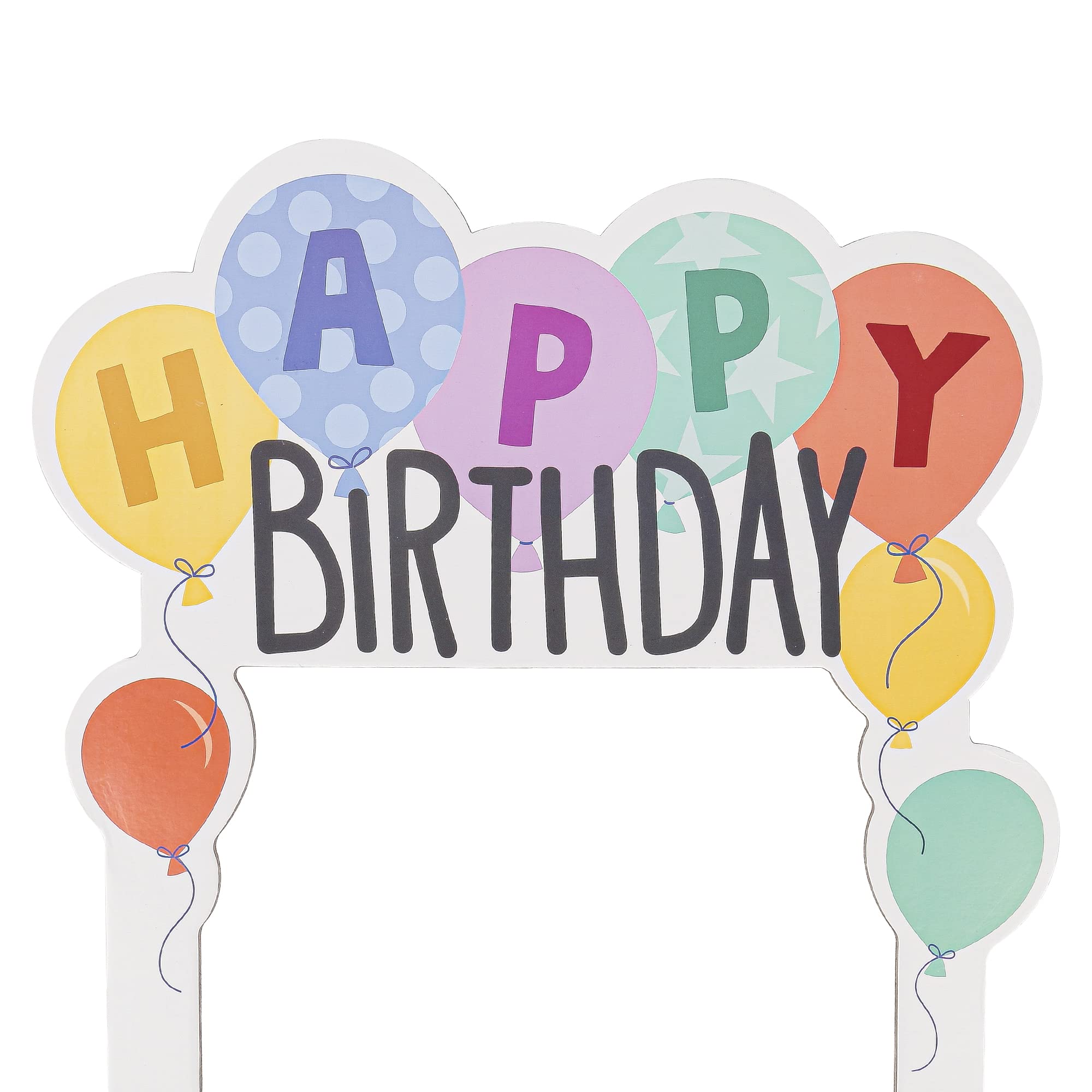 Amazon.com - Happy Birthday Custom Photo Booth Frame | 15x20 Inch