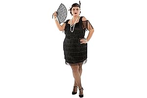 `Plus-Size Flapper Dresses - Own the Roaring '20s in Style`