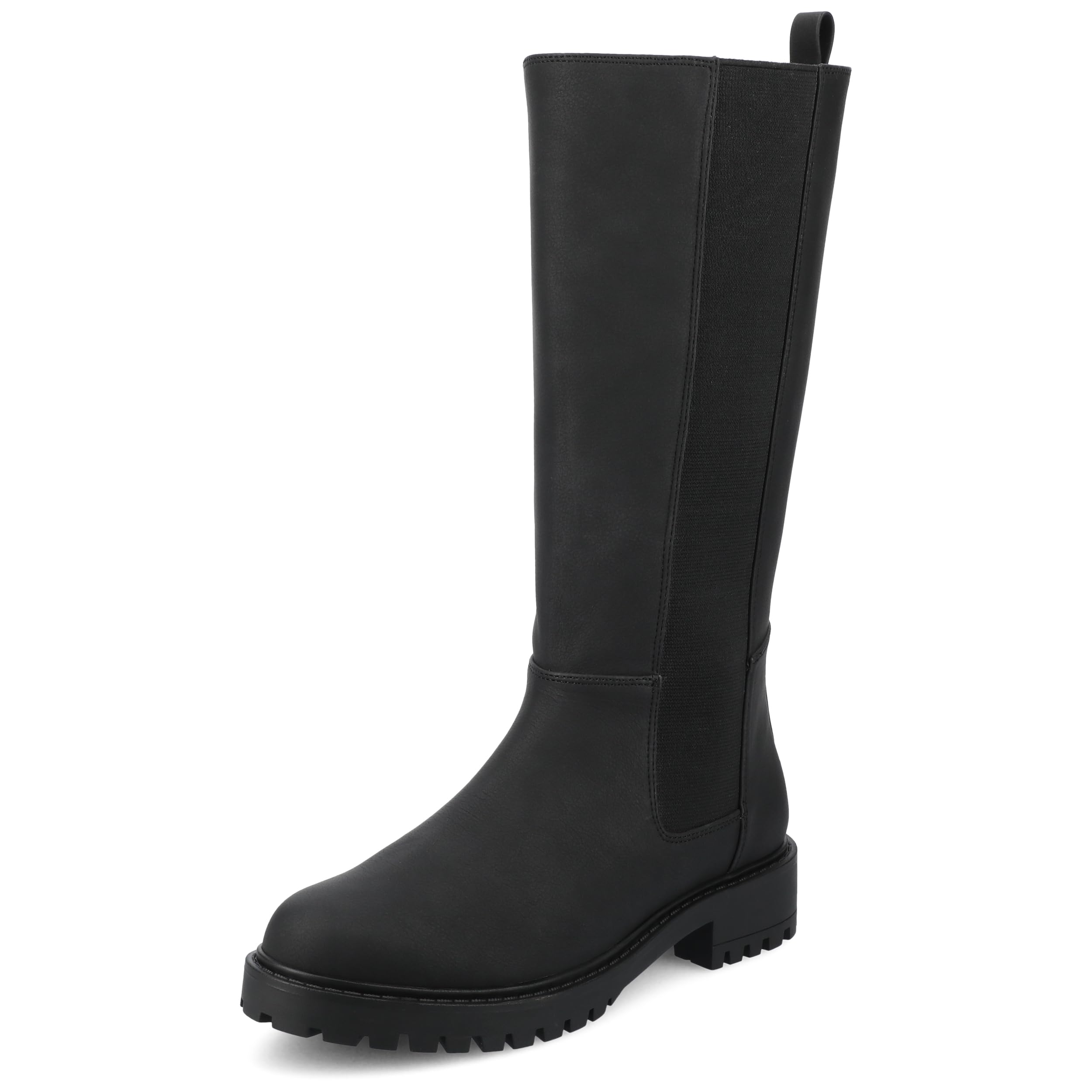 Journee Womens Brandi Knee High Stretch Casual Boots