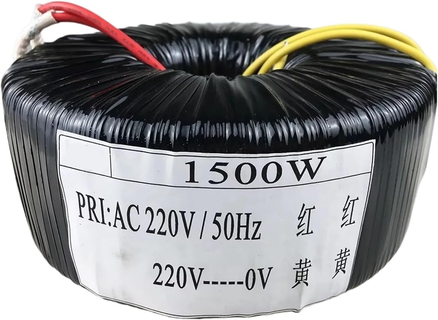 1500W Toroidal Transformer 220V to 220V Isolation Transformer Power Ring Cow