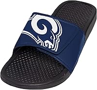 Vista 20 de FOCO mens NFL Team Cropped Big Logo Shower Sport Slide Flip Flop Sandals