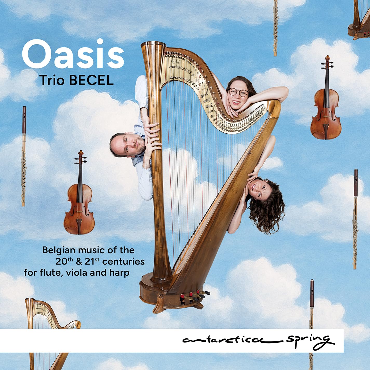 Oasis - Belgian music of the 20th & 21st centuries for flute, viola and harp
