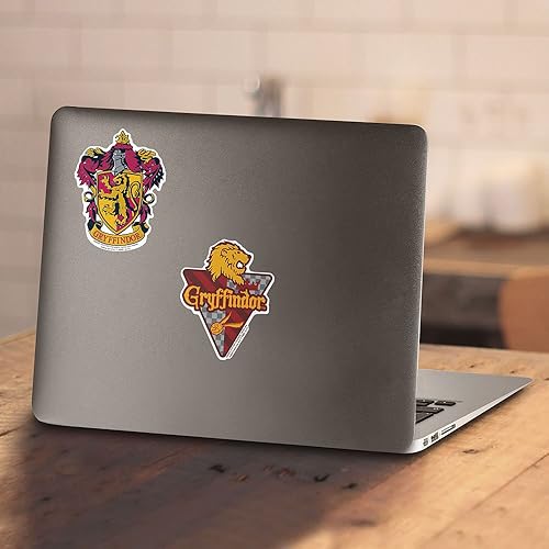 Miniatura 4 de Popfunk Harry Potter Hogwarts Crest - Sudadera con capucha y calcomanías para niños y niñas