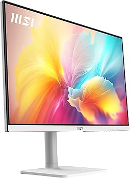 MONITOR COMPUTER 16:9 LED モニター本体ホワイト MSI QHD 16:9 Anti-Glare 5ms 2560 x 1440 100Hz Refresh Rate USB/DP