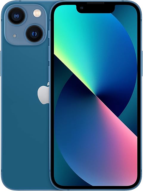 iPhone 13 Mini, 128GB, Blue - Unlocked (Renewed Premium)