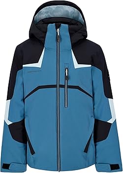 Amazon.com: Obermeyer Mach 15 Jacket - Teen Boys - Blue Indy