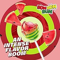 Vista 26 de PALETA RELLENA DE CHICLE BON BON BUM COLOMBINA, SABOR A MARACUYá, 24