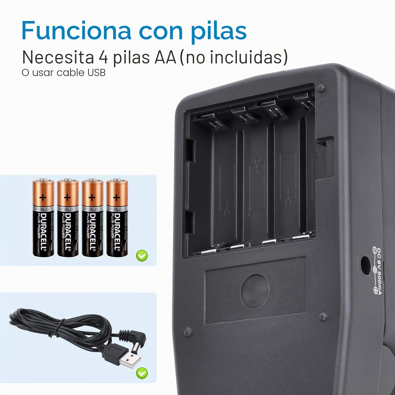 Visor de Diapositivas y Negativos de 35 mm, LED Daylight Desktop Film Viewer con Aumento de 3X