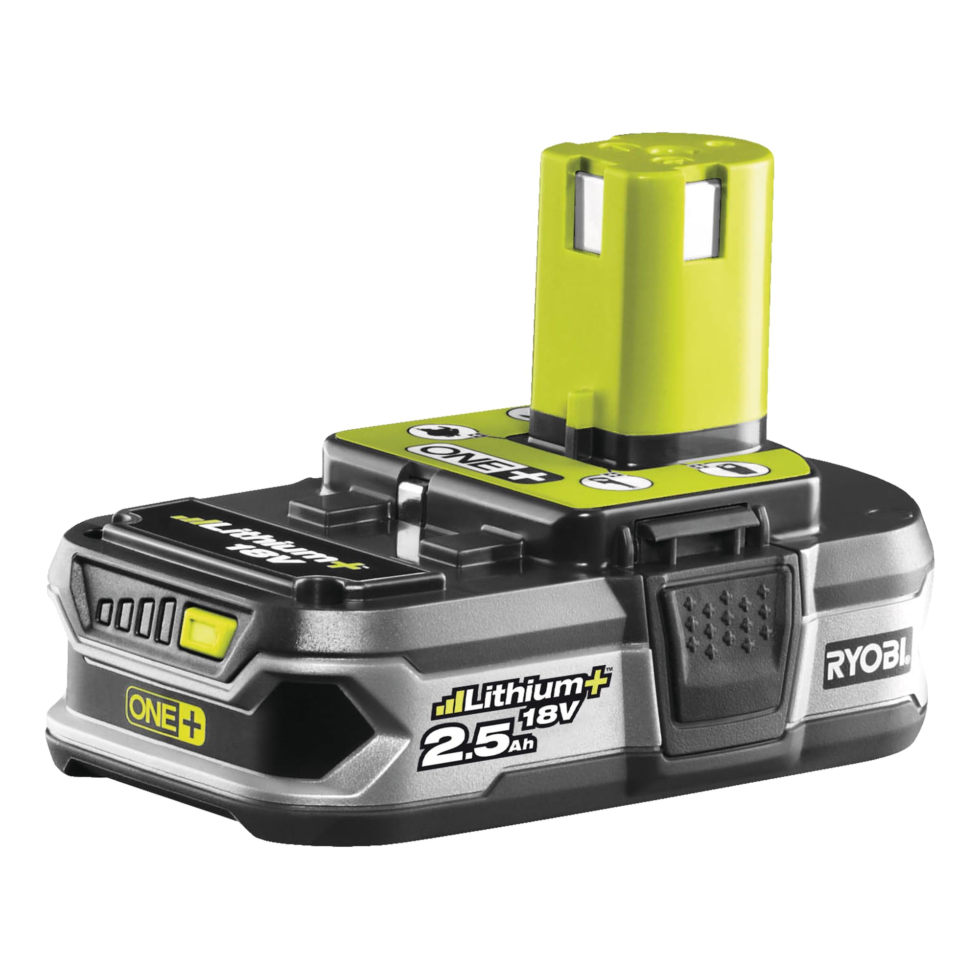 RYOBI - Perforateur SDS+ Sans Fil 18V ONE+ R18SDS-125S – 4 Modes, Mandrin SDS+, Batterie 2.5Ah + Chargeur Inclus, Idéal Béton et Maçonnerie