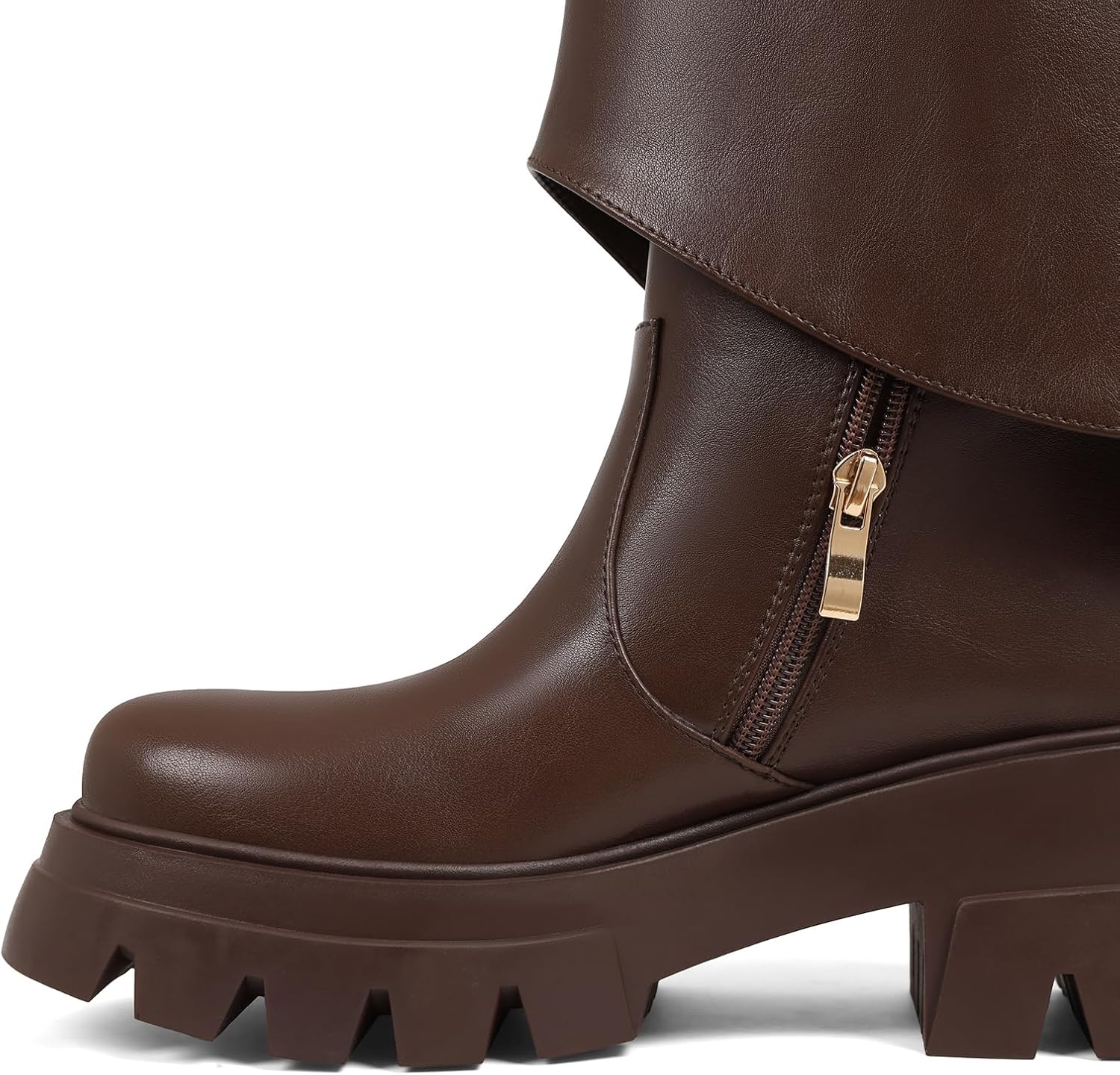 VOMIRA Wide Calf Boots Slouchy Boots for Women - Image 7