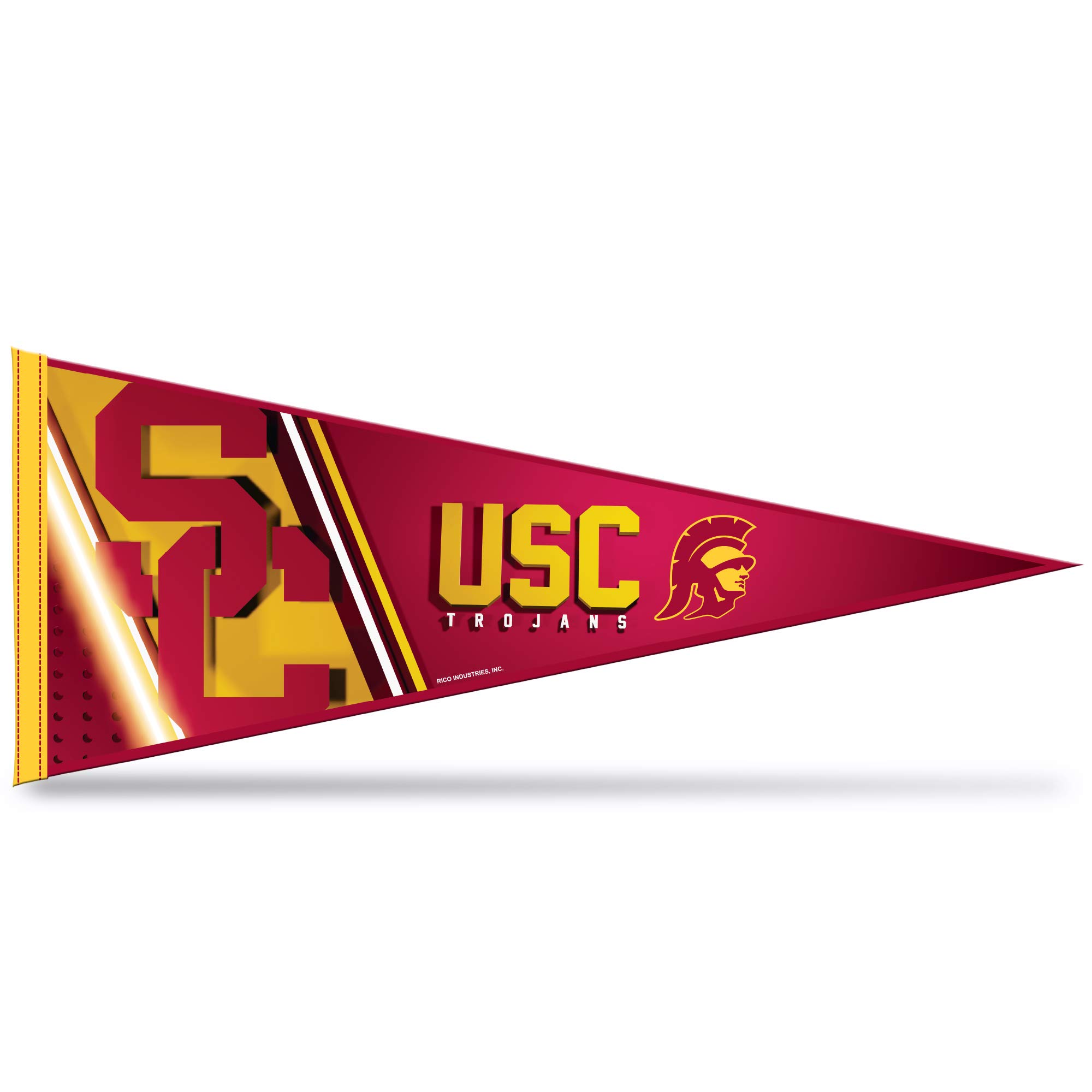 Fanions en feutre doux USC Trojans Rico Industries de style rétro NCAA