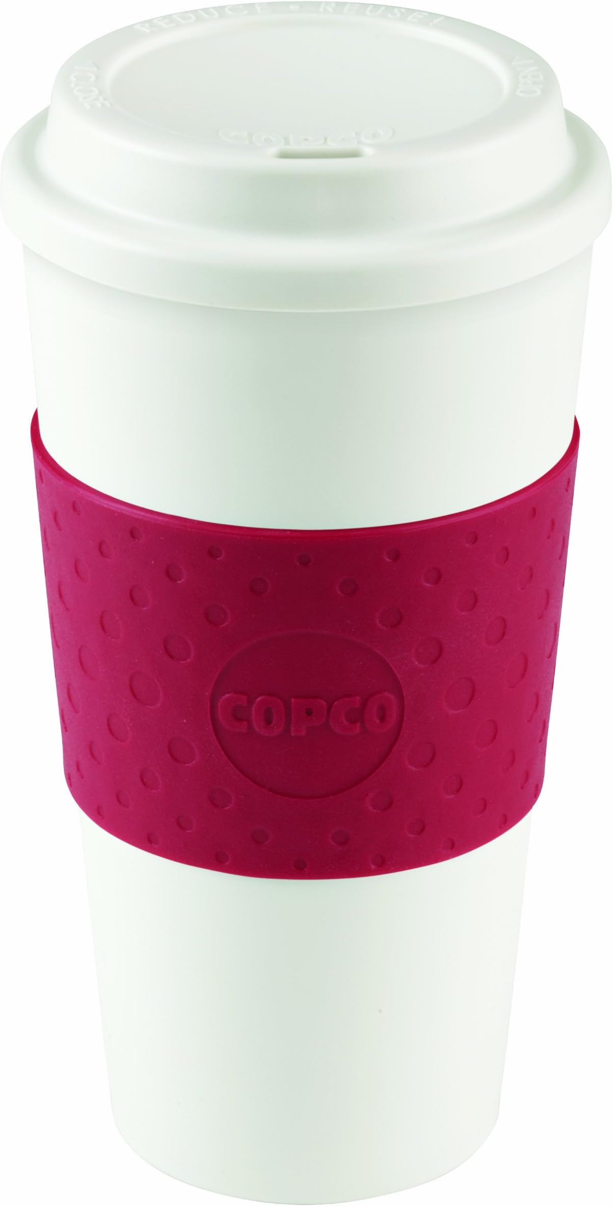 CopcoAcadia Travel Mug, 16-Ounce, Cherry Red