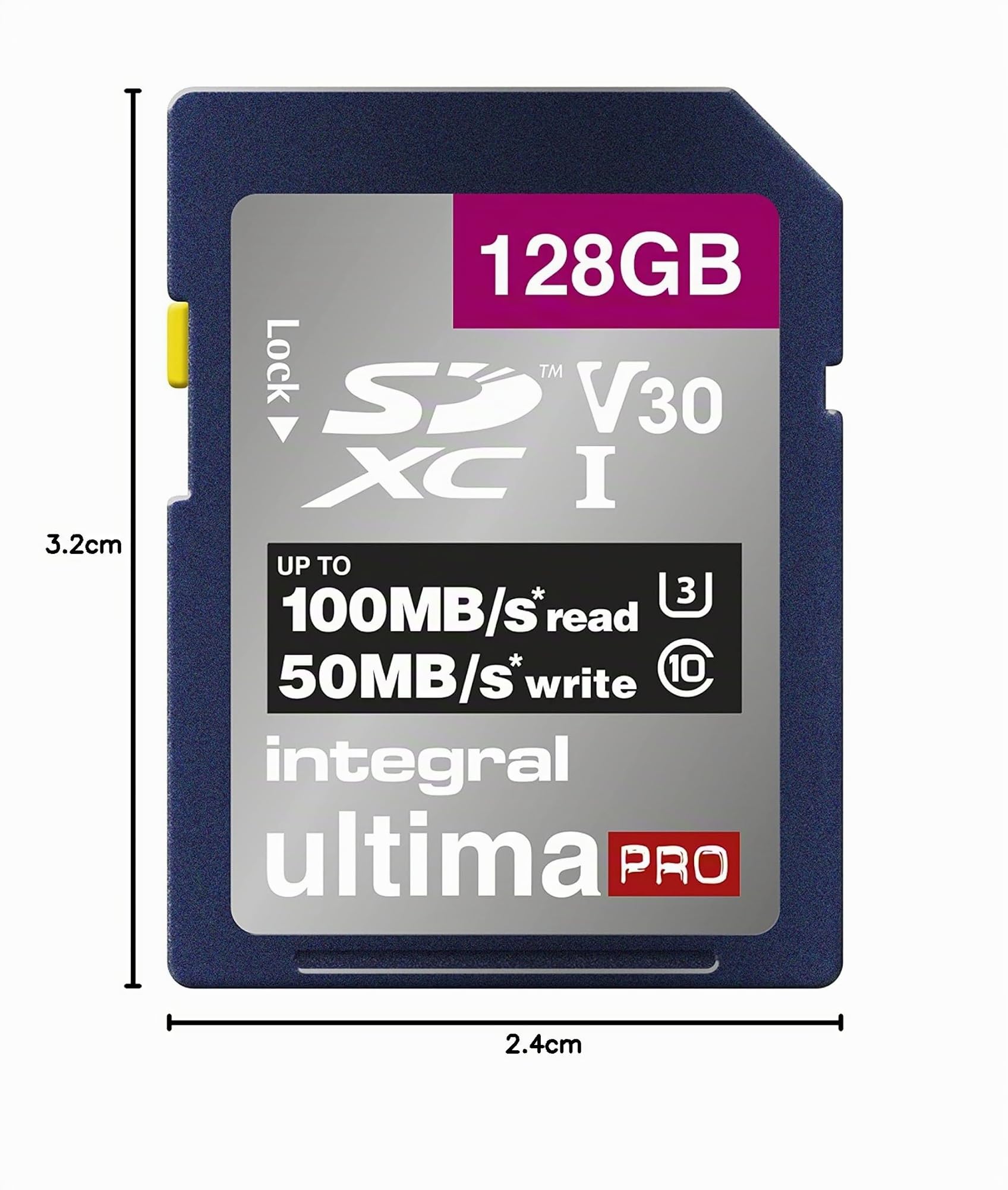 Carte mémoire 128 Go INSDX128G-100/90V30
