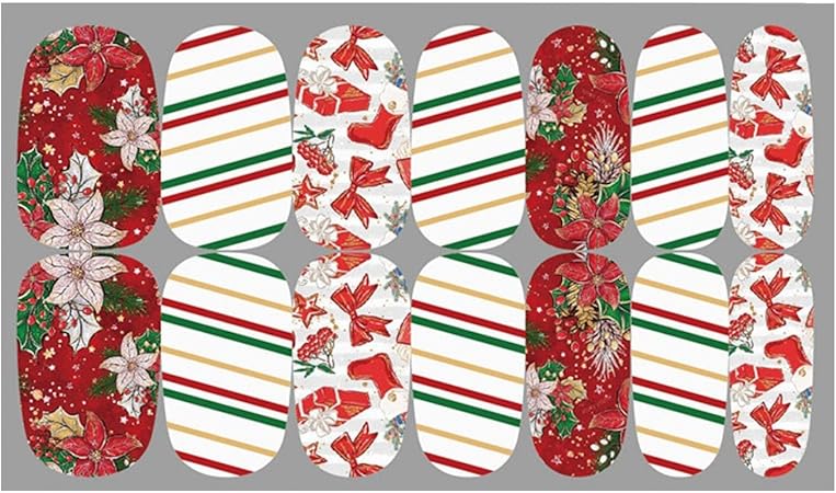 Amazon Co Jp 新しい ネイルシール クリスマス ネイルシール 貼るだけでマニキュア クリスマス ネイル装飾 アクセサリー ネイルシール 手用 ネイルステッカー 手の爪 5d ネイルシール ネイルデザイン ネイルアート ジェルネイル 花 可愛い レディース ネイルアップリケ