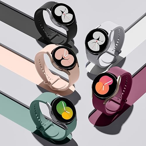 Miniatura 8 de Lerobo, 5 unidades de bandas compatibles con Galaxy Watch 7 6 5 4 Band 40mm 44mm Galaxy Watch 6 4 Classic Band 43mm 47mm 46mm 42mmWatch 5 pro 45mm,