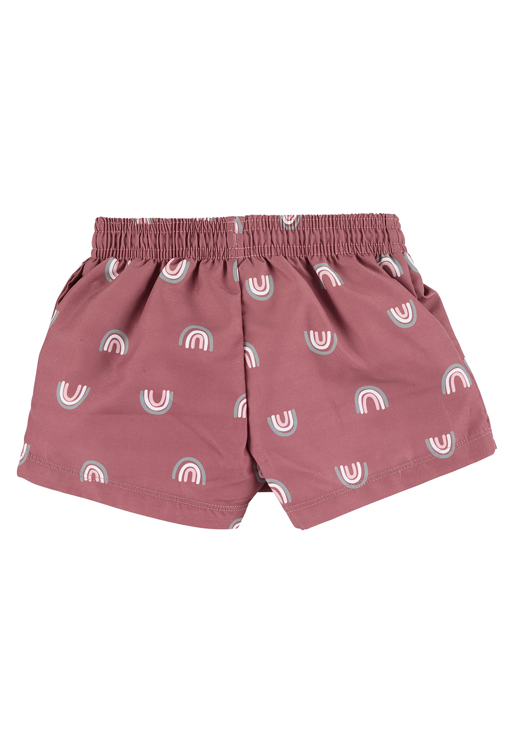 Sterntaler Badeshorts Regenbogen Print - Mädchen Schwimmrock mit integrierter Badehose - UV-Schutz 50+ Badeshorts mit Windeleinsatz bis Größe 86/92 - Baby Badebekleidung