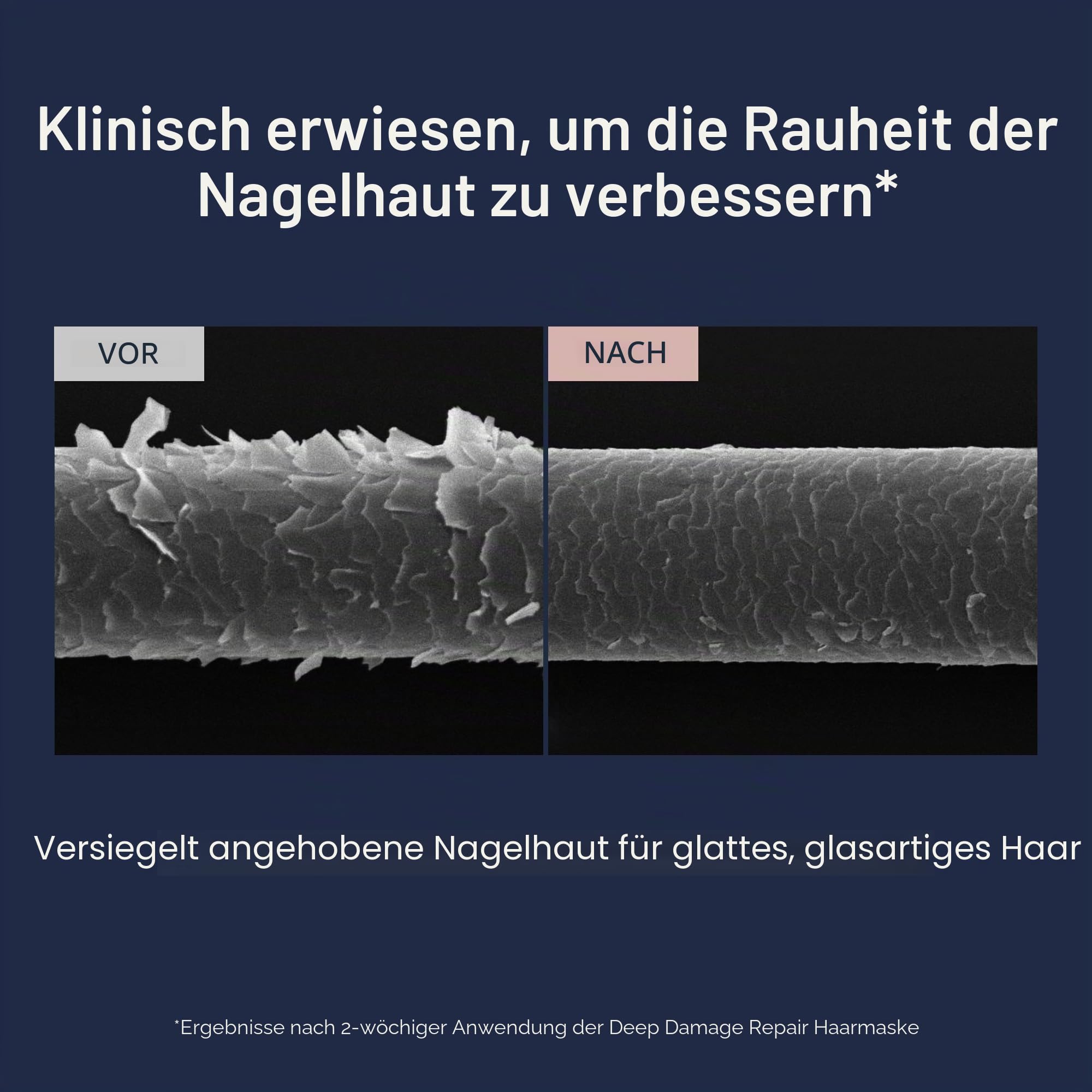 UNOVE Tiefgehende Schadensreparatur Haarmaske - Protein Haarkur & Haarmaske für geschädigtes Haar | Tiefe Konditionierung & Keratin Haarmaske für trockenes, krauses Haar | Koreanische Haarpflege |