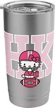 Hello Kitty Football Spirit Tee Shirt Stainless Steel Insulated Tumbler