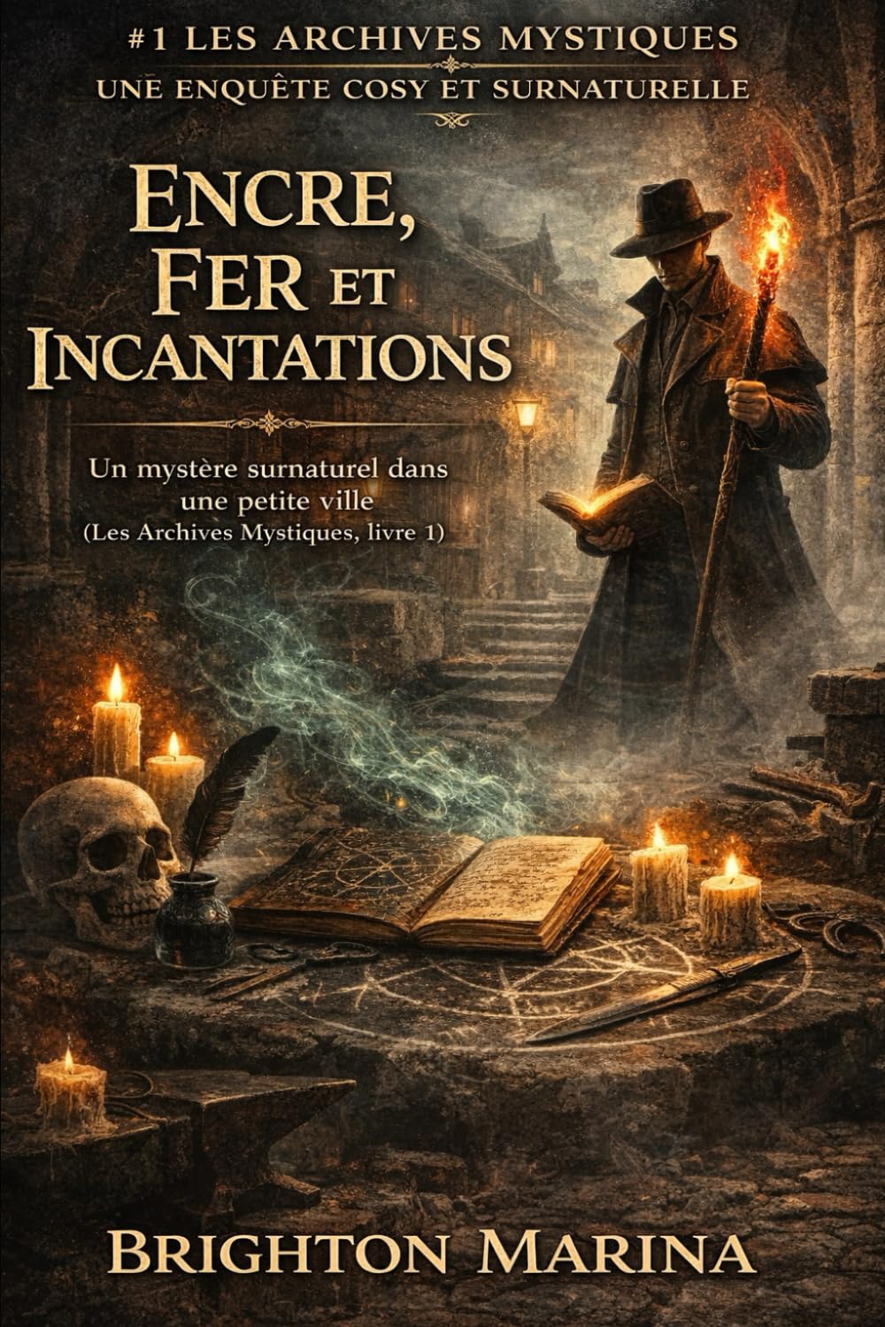 ENCRE, FER ET INCANTATIONS: Un mystère surnaturel dans une petite ville (Les Archives Mystiques, livre 1) (Les Archives Mystiques – Une enquête cosy et surnaturelle)