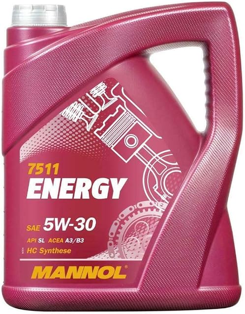 RS Mannol Energy 5W30 A3/B3 Fully Synthetic Engine Oil, WSS-M2C913-B, 5 Litres