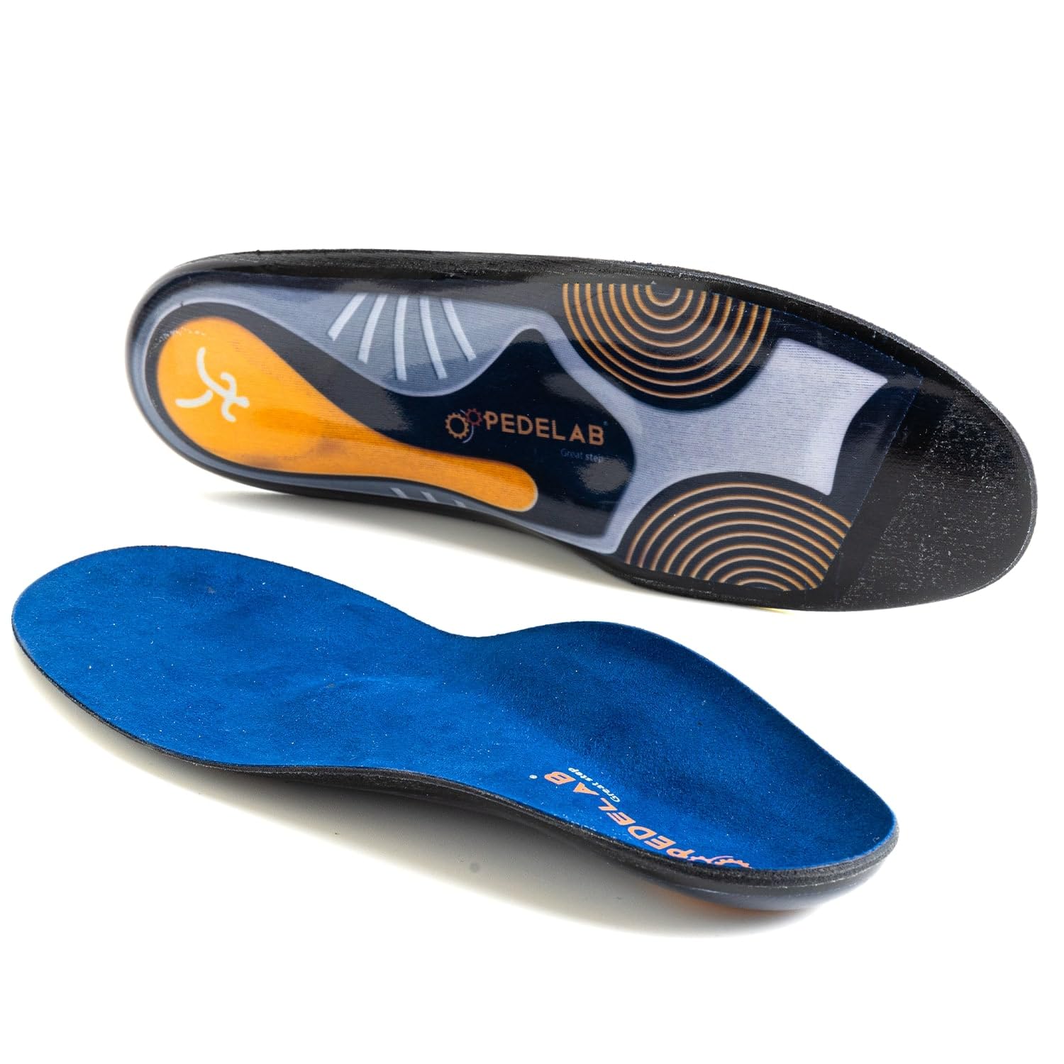 Pedelab Plantare Ortopedico Sportivo Sport Running, Misure M 39-40 | Plantari per Corridori e Atleti con Supporto Arco Plantare, Articolazioni e Tallone | Plantare per Spina Calcaneare in Microfibra
