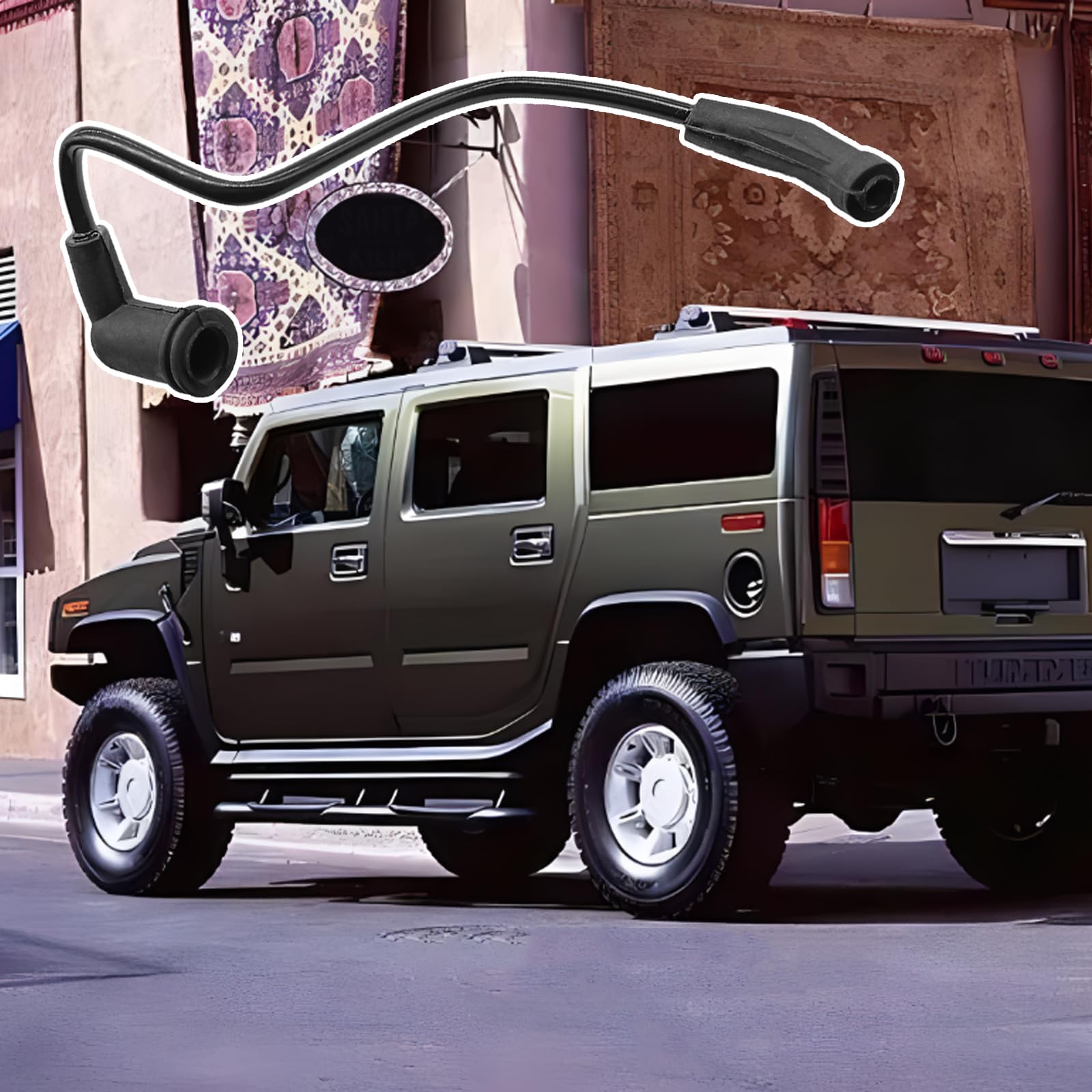 ASUBHA Fuel Pressure Regulator Vacuum Line Tube Compatible With GMC Sierra For Chevy Silverado Suburban Tahoe Colorado Avalanche Yukon 4 8l 5 3l 6 0l 1999 2005 Replaces 17113556 - View #5