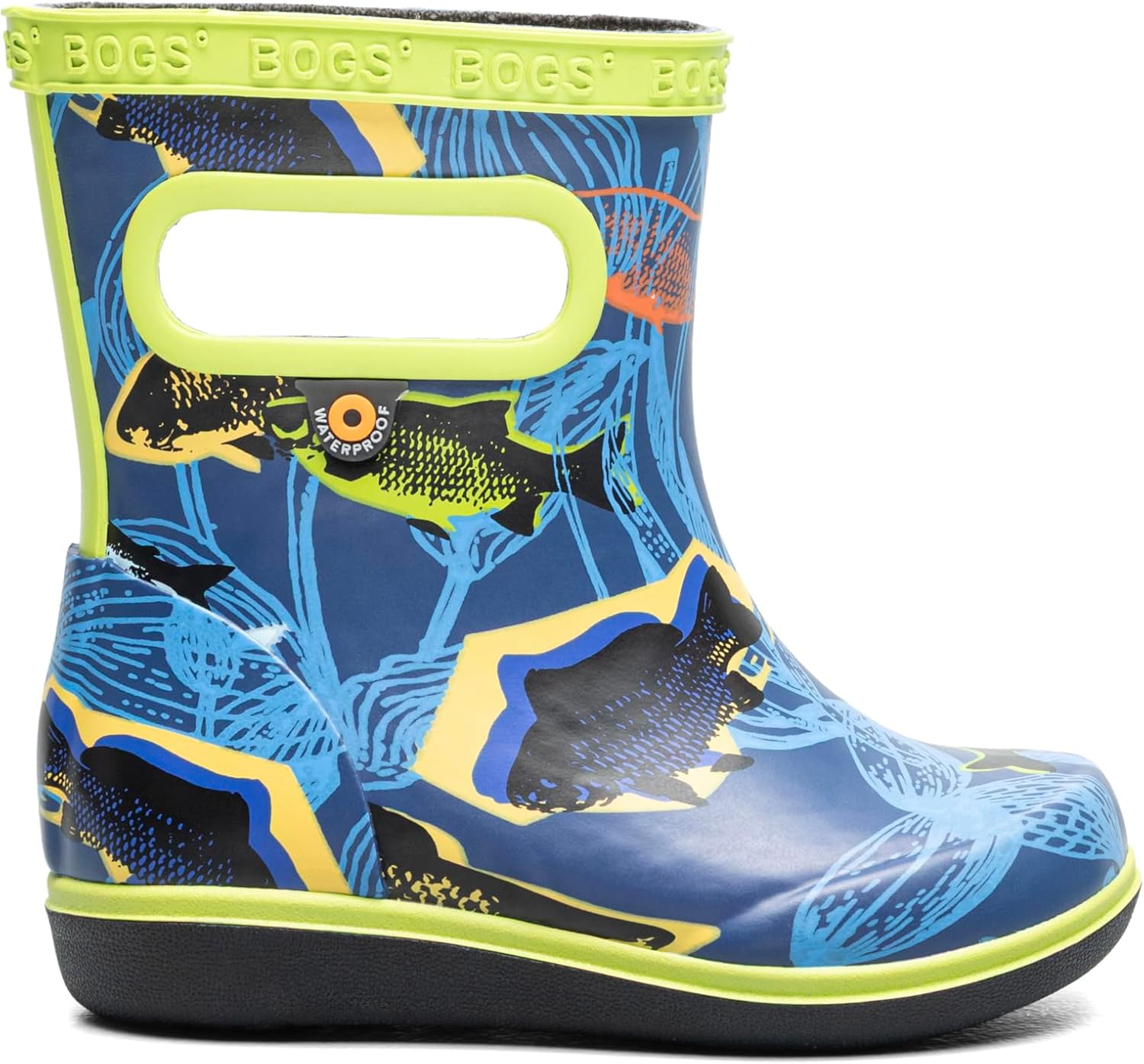 BOGS Unisex-Child Skipper II Fish