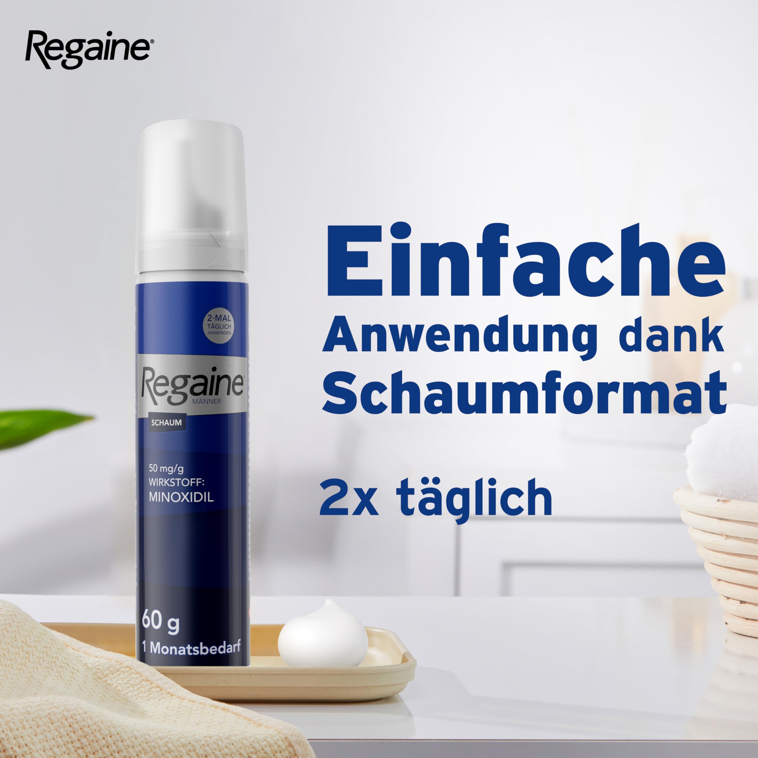 REGAINE Männer Schaum: 60 g (6er Pack)
