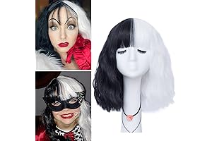 Black and White Women's Wigs: Style with Versatility Under $10