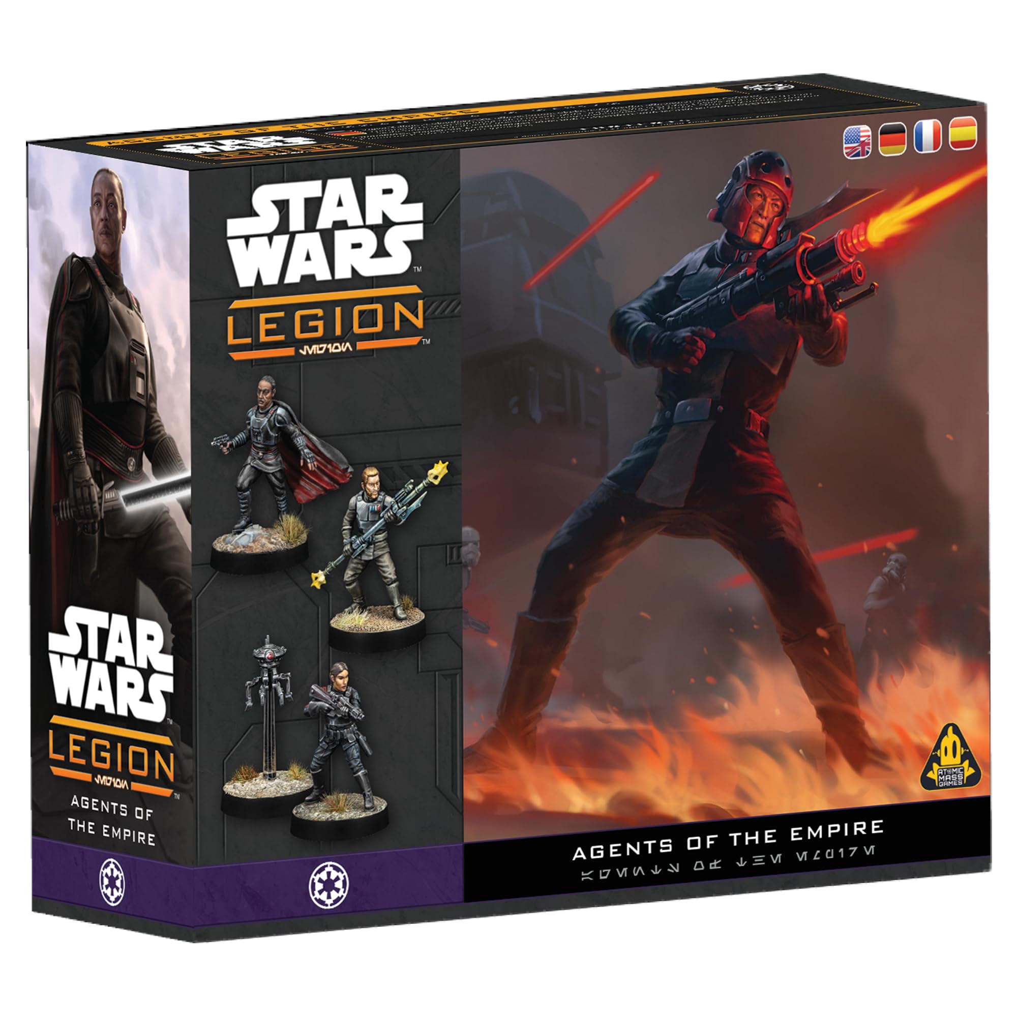 Asmodee | Star Wars: Legion - Agent Kallus Iden Versio ID10 & Moff Gideon