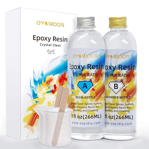 Kit Bijoux Résine Èpoxy Transparente 532ml/18 fl oz - Résine