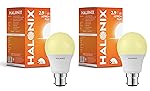 Halonix 2.9W LED Light Bulb | Yellow (3000K) |Pack of 2|Energy Efficient| 4kv Surge Protection |High Lumens per watt, B22
