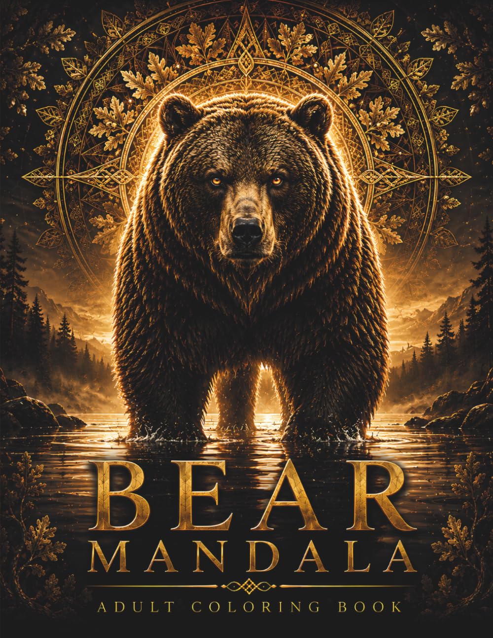 Bear Mandala Coloring Book: 30 Premium Bear Mandalas Featuring Sacred Geometry, Woodland Scenes & Intricate Nature Designs for Relaxation, Mindfulness ... (StillHaven Animal Mandalas Collection)