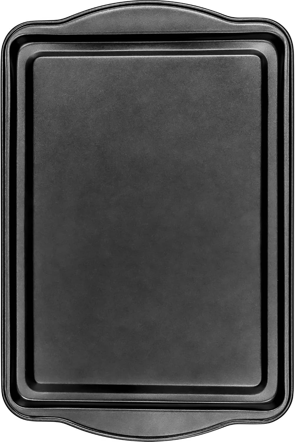 DecorRack Non-Stick Baking Sheet, 15 x 10 Inch Jelly Roll Pan and Cookie Baking Tray, Heavy Duty Bakeware For Oven (Pack of 1)