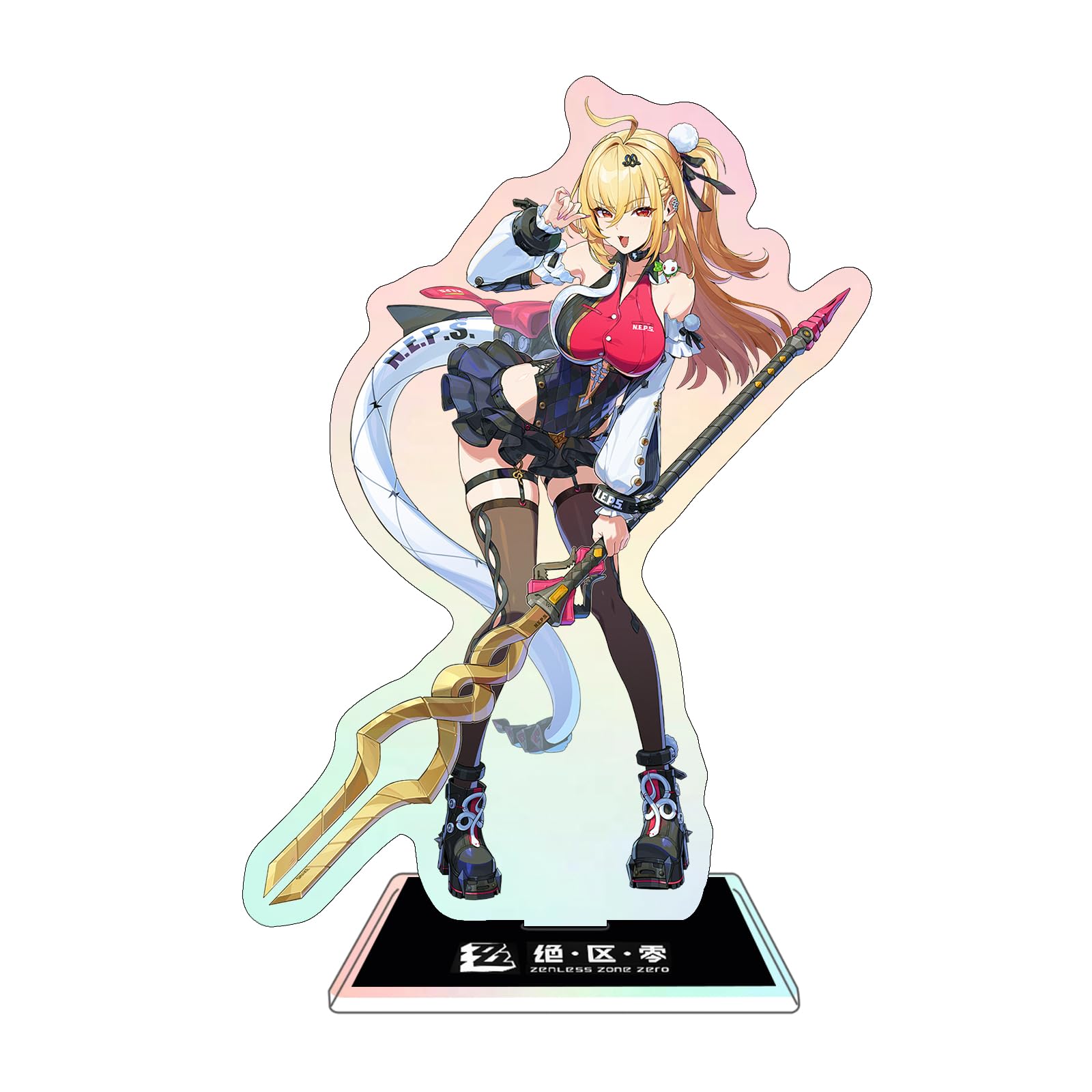 Rainteam Zenless Zone Zero Characters Acrylic Stand Figure,Colorful and Exquisite Character Design for Game Fans' Collection (Cissia) — image 1