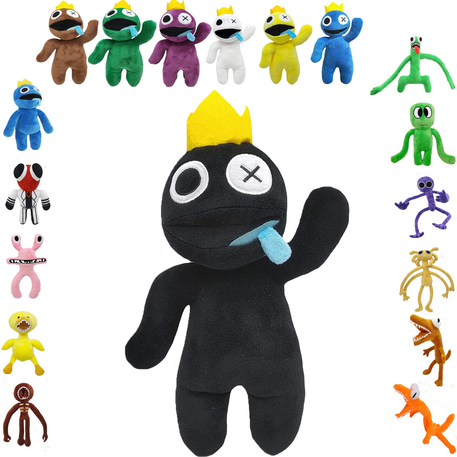 Amazon.co.jp: レインボーフレンズブルーぬいぐるみ、ブルーレインボー